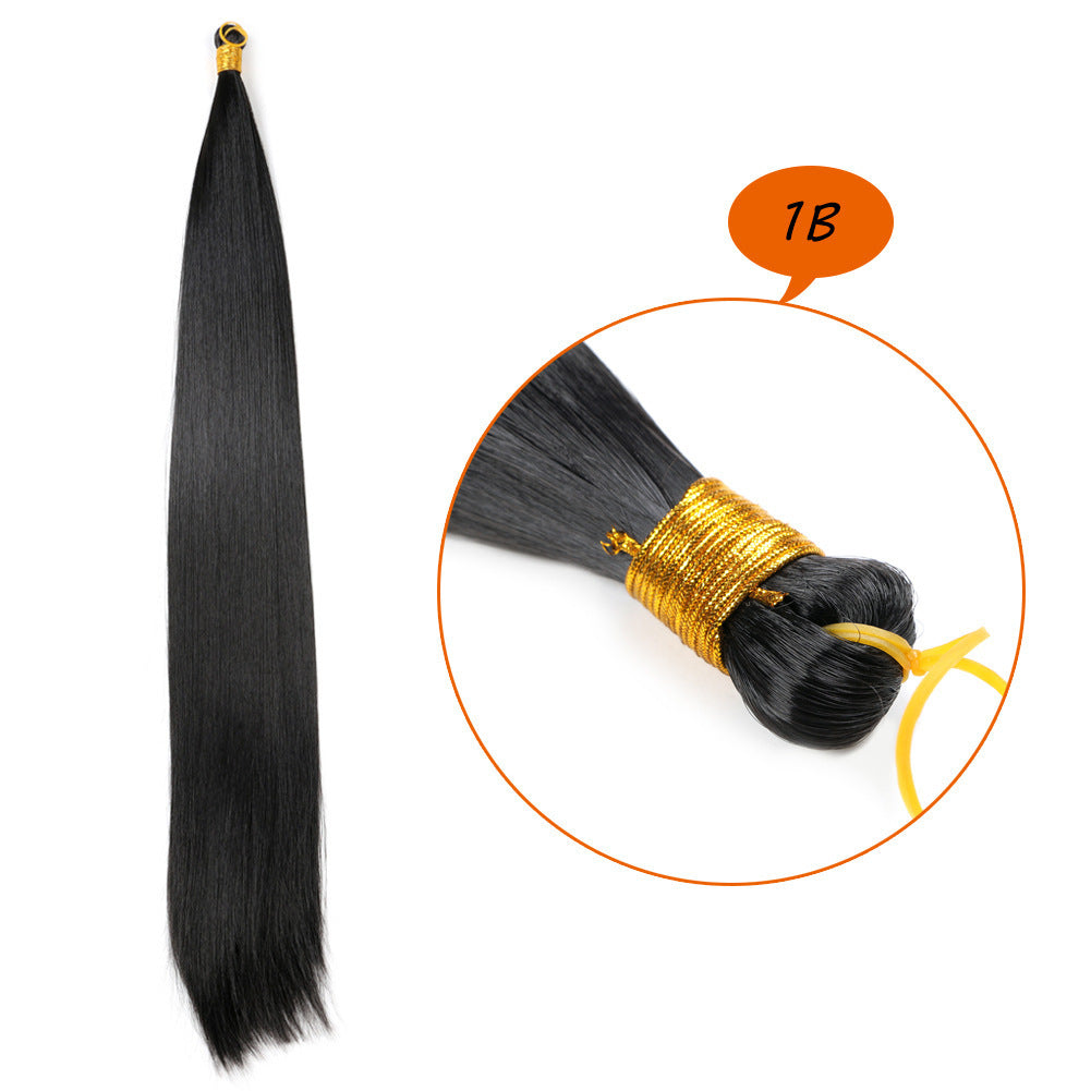 Bone Straight Soft Silky Straight Braiding Hair Extensions