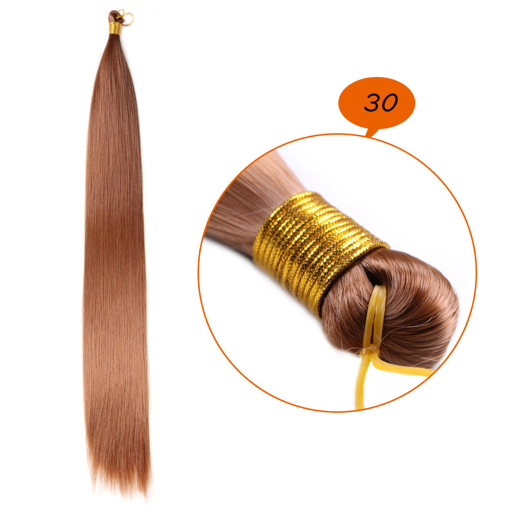 Bone Straight Soft Silky Straight Braiding Hair Extensions
