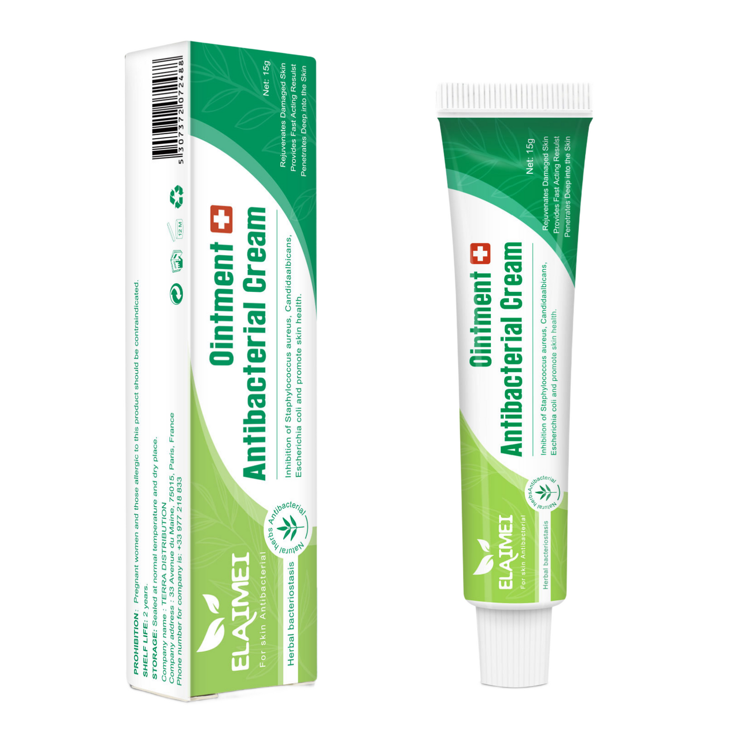 ELAIMEI - Ointment Antibacterial Cream for Skin Infection-Relieves Itchy Skin