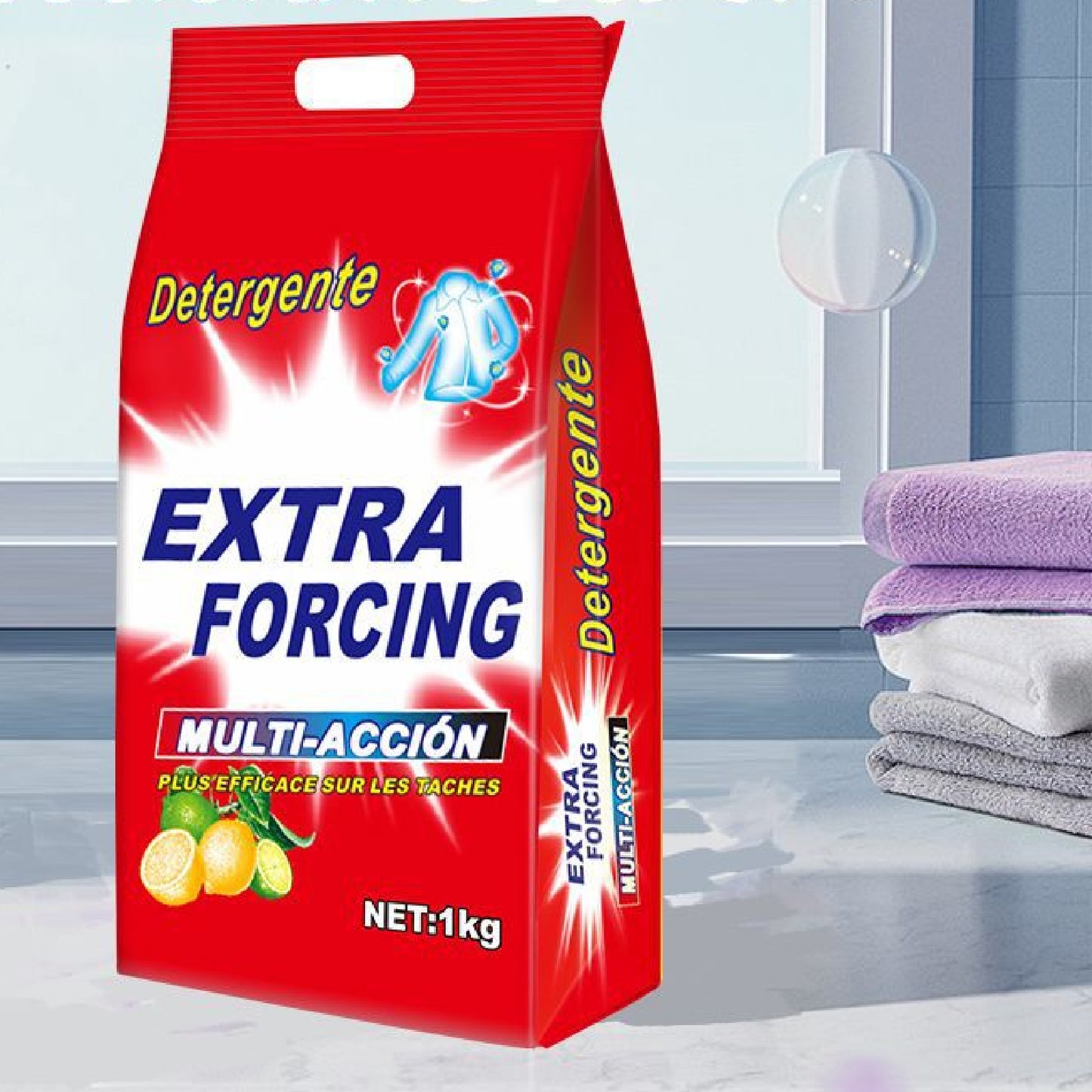 Extra Forcing Multi Action High Performance Washing Powder 20%Active Matter