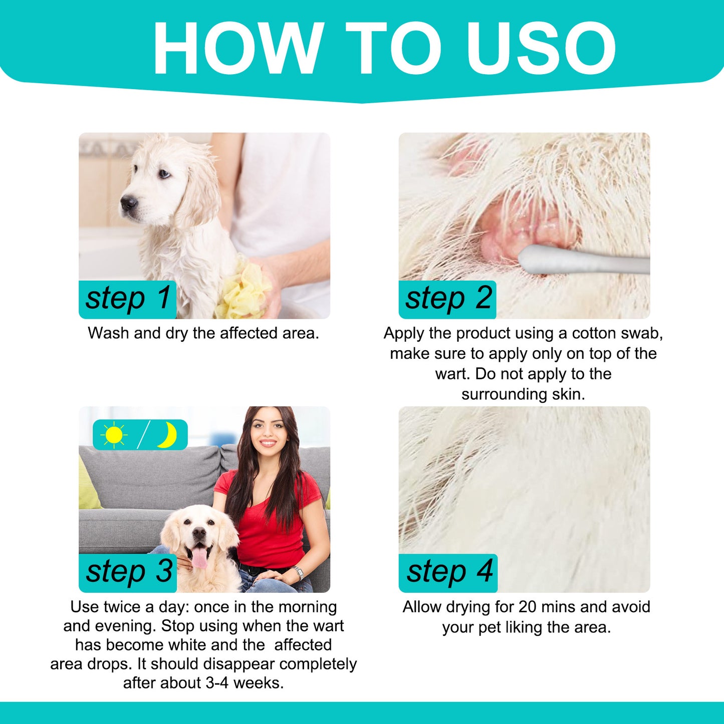 ELAIMEI - Wart Remover for Dogs-Fast and Effective - Safe and Painless