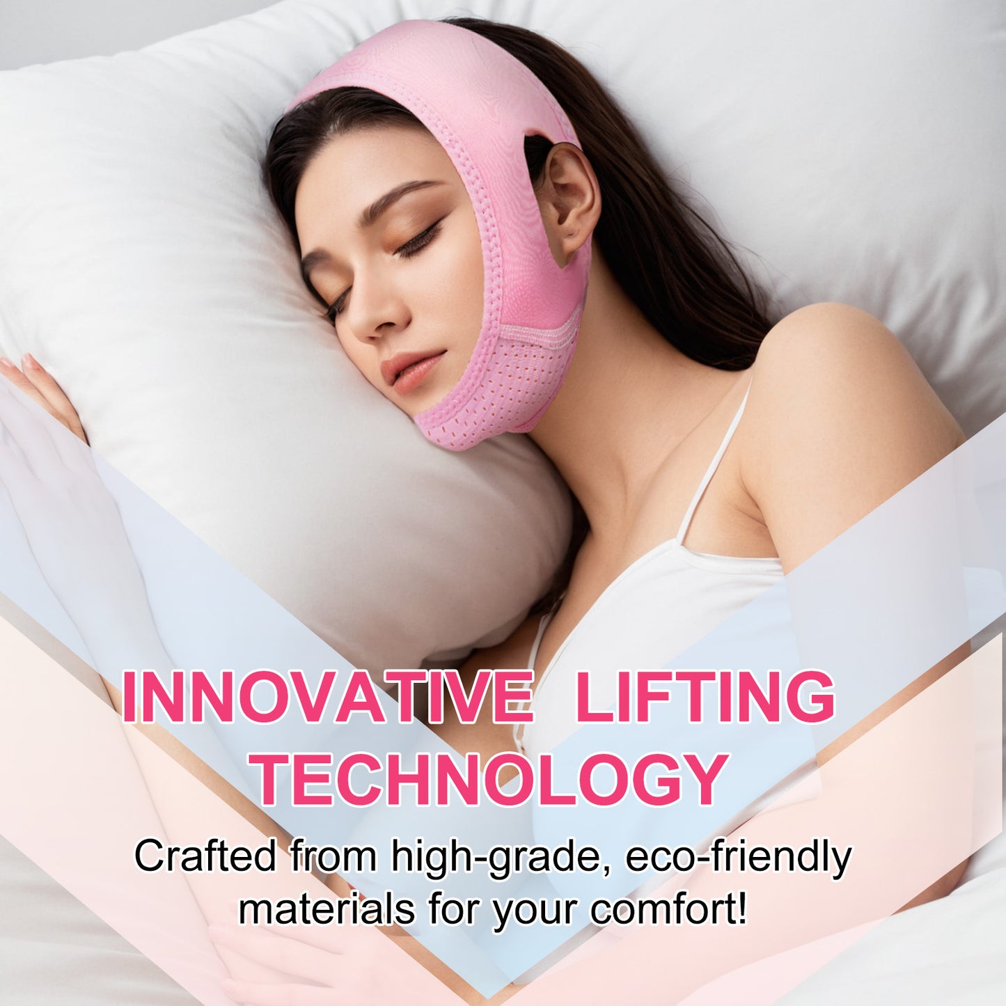 ELAIMEI - V-Line Facial Bandage-Instant Lift & Sculpt-Firms Double Chin-Reusable