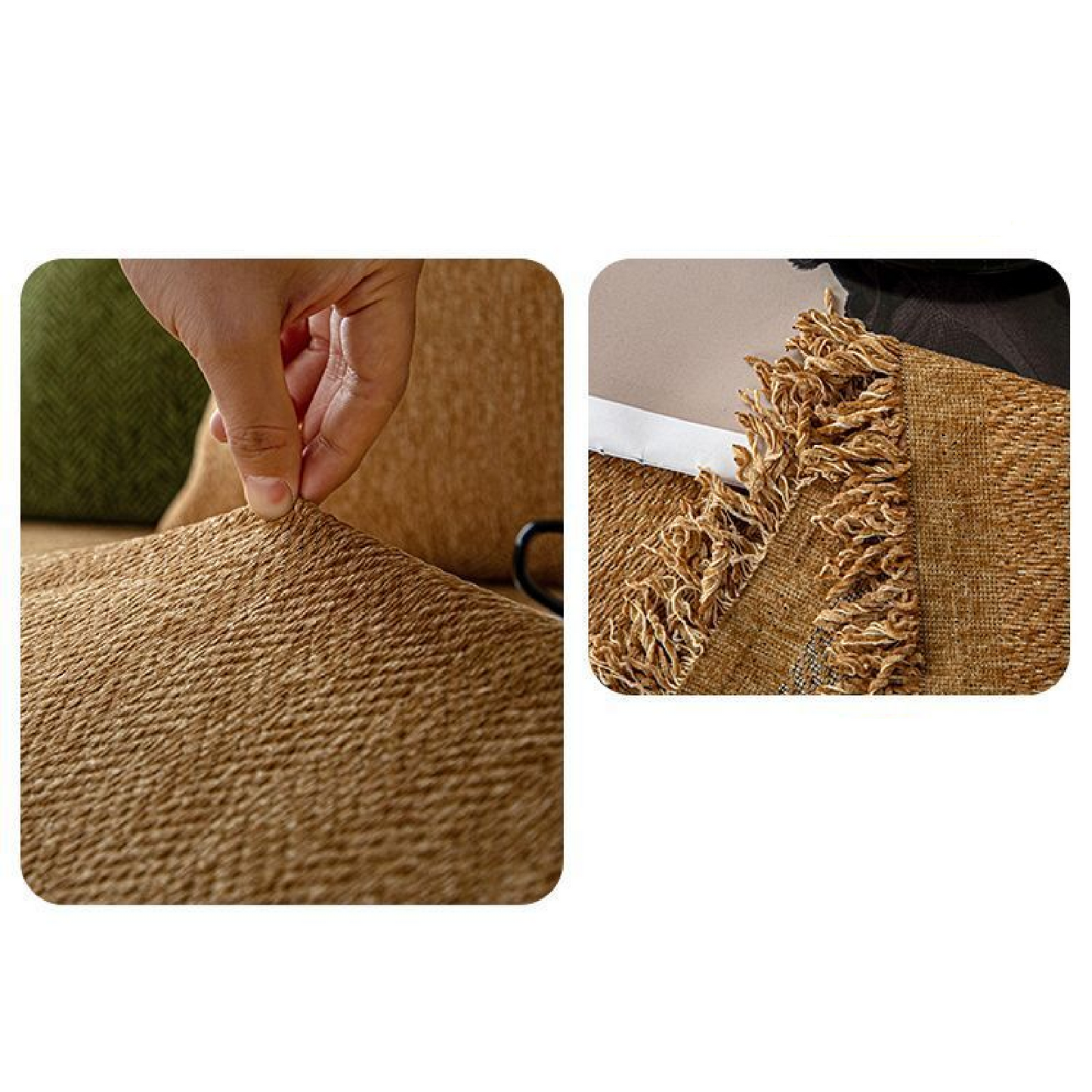 Textured Couch Sofa Cover Blanket- Magic Sofa Covers Washable- Chenille Couch Sofa Covers