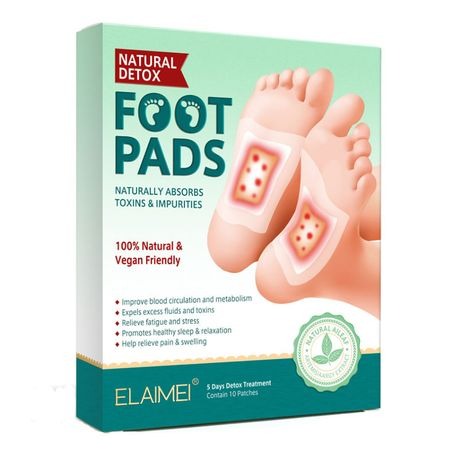 Elaimei Natural Detox Foot Pads -10 patches