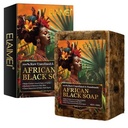 ELAIMEI African Black Soap Body Cleansing Exfoliating Handmade Soap - 2 Pack