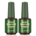 Elaimei Magic Remover Gel Polish Burst Nail Polish Remover 15ml-2Pack