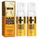 2 Pack Elaimei 5% Biotin Hair Growth Foam Treatment - 60ml