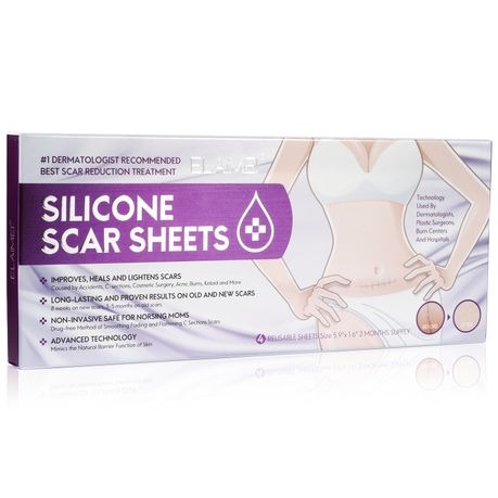 Elaimei Reusable Silicone Scar Sheets 4P