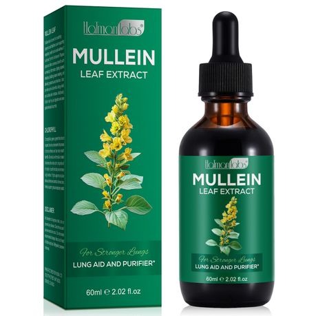 Hatmanlabs Mullein Leaf Drops 60ml - 2 Pack
