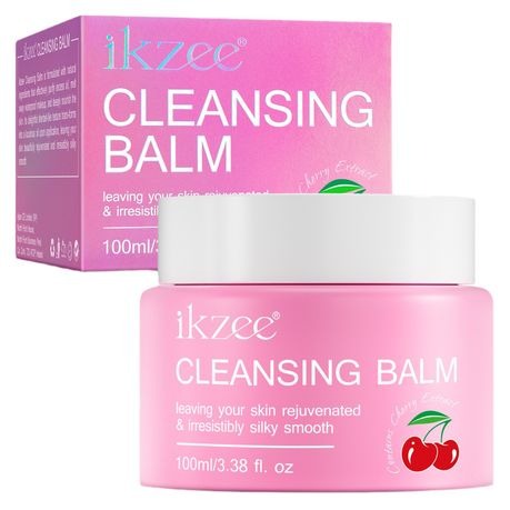 Ikzee Cleansing Cream Facial Deep Cleansing Non-irritating Cherry Moisturizing - 2 Pack