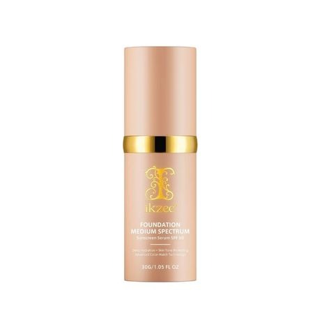 ikzee Foundation Medium Spectrum - SPF 50 Sunscreen Serum (30g)