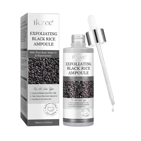 IKZEE Black Rice Exfoliating Serum with Niacinamide 100ml