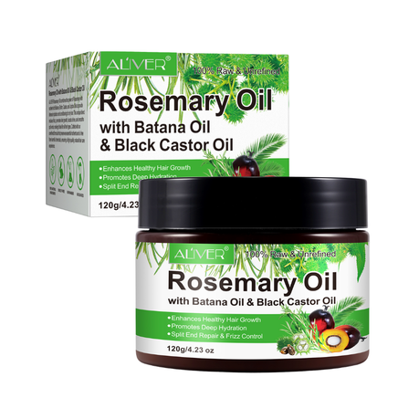 ALIVER Rosemary Oil with Batana & Black Castor Oil