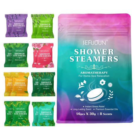Sefudun Aromatherapy Shower Steamers Home Spar Therapy Long Lasting Scent