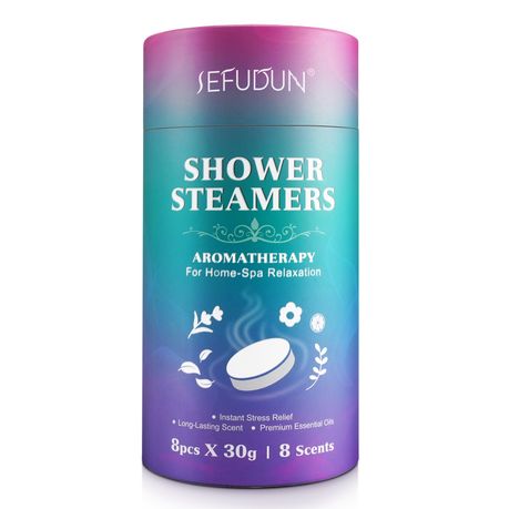 SEFUDUN Bath Essential Oil Effervescent Tablets - 8 Pack Spa Aromatherapy