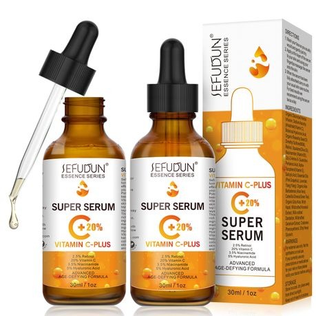 Sefudun Vitamin C-Plus Super Serum - 30ml - 2 Pack