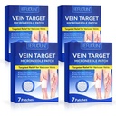 Sefudun Vein Target Microneedle Patch: Varicose Vein Relief-4 Pack