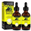 Aliver 100% Pure Sesame Seed Oil Hair and Skin 60ml - 2 Pack
