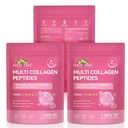 SOLOTREE Multi Collagen Peptides 454g - 3 Pack
