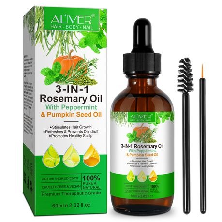 Aliver 3-in-1 Rosemary Hair Growth Oil 60ml