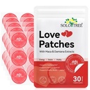 SoloTree Love Patches Maca & Damiana Extracts 30P - 4 Pack