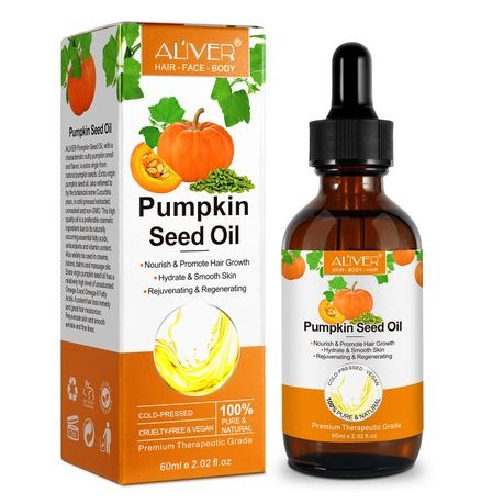 Aliver Pure Pumpkin Seed Oil for Hair & Skin 60ml