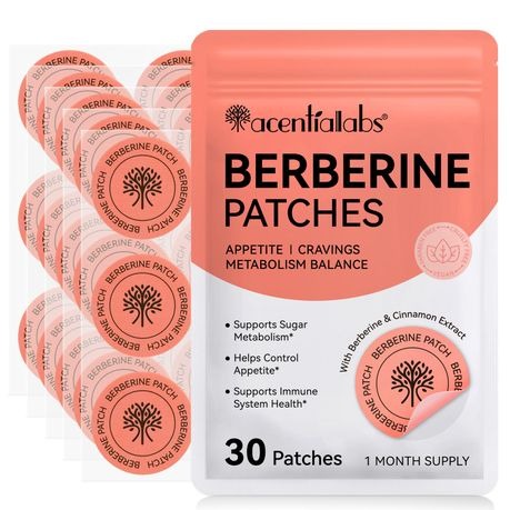 Acentiallabs Berberine Patches 30P - 3 Pack