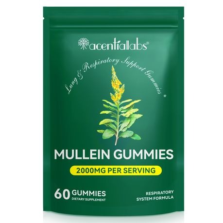 Acentiallabs Mullein Gummies 60P - 2 Pack
