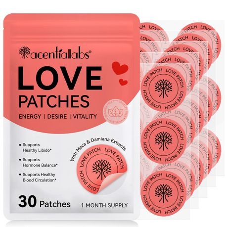 Acentiallabs Love Patches 30Pcs - 4 Pack