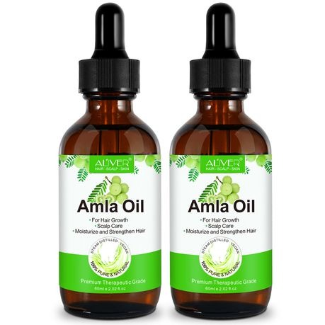 2 Pack Aliver Amla Hair and Scalp Oil 60ml