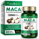 Acentiallabs Maca Root Blend 1500mg 60 Veggie Caps - 2 Pack