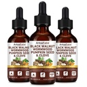 ArtoaLabs Black Walnut & Wormwood Liquid 60ml - 3 Pack